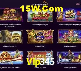 Recursos de Bônus Vip345